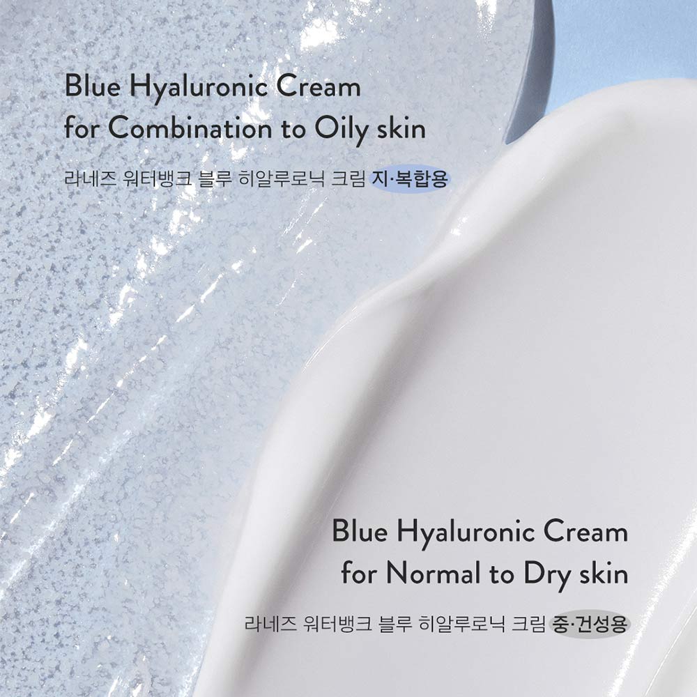 Water Bank Blue Hyaluronic Cream For Normal To Dry Skin 20ml ครีมบำรุงผิวเข้มข้น สำหรับผิวปกติ-ผิวแห้ง ด้วยส่วนผสมหลักจาก Blue Hyaluronic Acid 